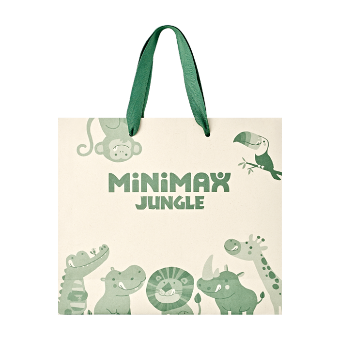 미니막스 정글 선물용 쇼핑백